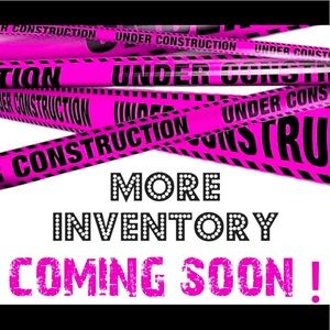 Accessories will be listed this evening!!! Don’t miss out on these prices!